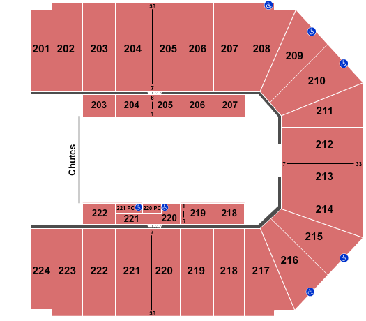 Nutter Center Seating Chart With Row Numbers